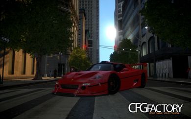 Ferrari F50 GT 1996 (Fix paint job not displayed)