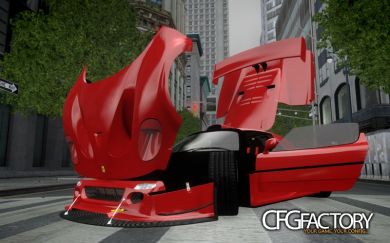 Ferrari F50 GT 1996 (Fix paint job not displayed)