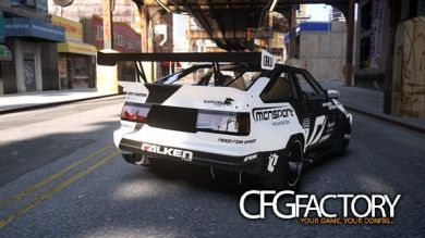 Team NFS Toyota Corolla GT-S [AE86]