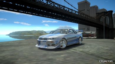 Nissan Skyline GT-R R34 "2Fast 2Furious"