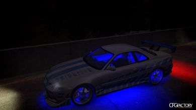 Nissan Skyline GT-R R34 "2Fast 2Furious"