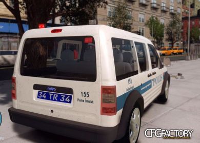 Ford Transit Connect Turkish Police ELS
