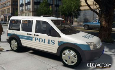 Ford Transit Connect Turkish Police ELS
