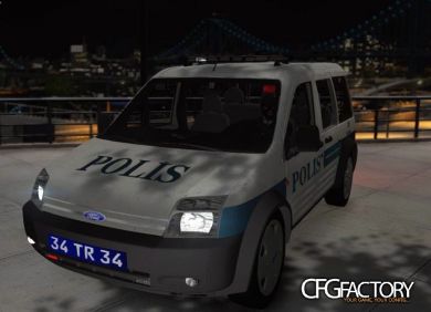Ford Transit Connect Turkish Police ELS