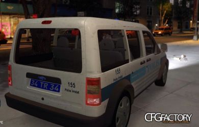 Ford Transit Connect Turkish Police ELS