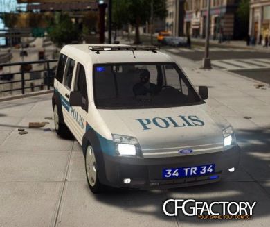 Ford Transit Connect Turkish Police ELS