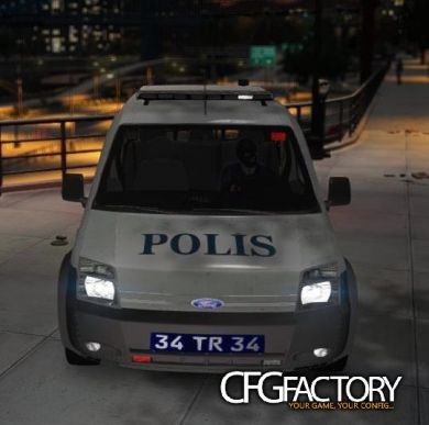 Ford Transit Connect Turkish Police ELS