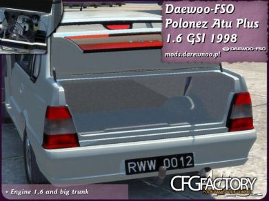 1998 Daewoo-FSO Polonez Atu Plus 1.6 GSI