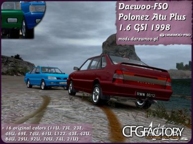 1998 Daewoo-FSO Polonez Atu Plus 1.6 GSI