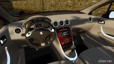 Peugeot 308 2007 Wheel Pack