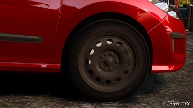 Peugeot 308 2007 Wheel Pack