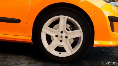 Peugeot 308 2007 Wheel Pack