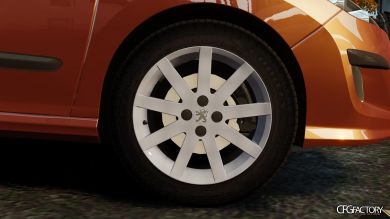 Peugeot 308 2007 Wheel Pack