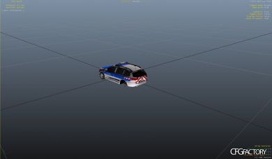 Volkswagen Passat B7 FuStw Polizei RTK 7 Autobahnp