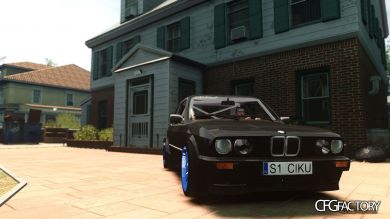 BMW E30 V8 Drift