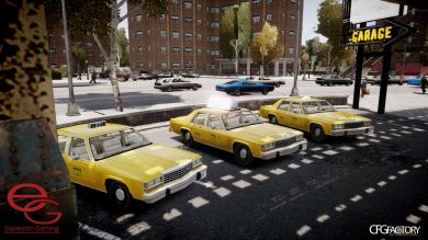 Ford LTD Crown Victoria 1987 L.C.C. Taxi (NYC base