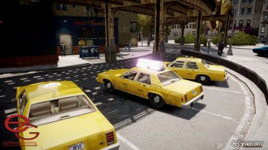 Ford LTD Crown Victoria 1987 L.C.C. Taxi (NYC base