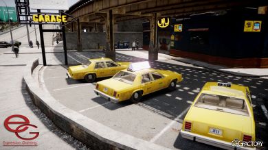 Ford LTD Crown Victoria 1987 L.C.C. Taxi (NYC base