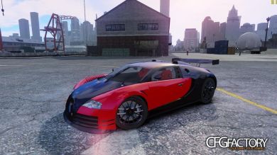 Bugatti Veyron 16.4 Body Kit Final Stock  (NFS SHI