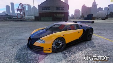 Bugatti Veyron 16.4 Body Kit Final Stock  (NFS SHI