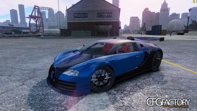 Bugatti Veyron 16.4 Body Kit Final Stock  (NFS SHI