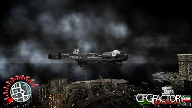 Star Wars Falcon Spaceship