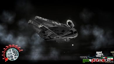 Star Wars Falcon Spaceship