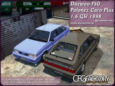1998 Daewoo-FSO Polonez Caro Plus 1.6 GSI (final)