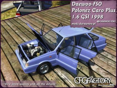 1998 Daewoo-FSO Polonez Caro Plus 1.6 GSI (final)