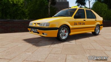 Renault 19 Turkish Taxi
