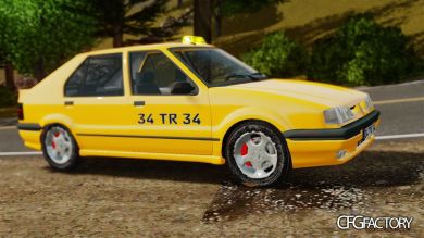 Renault 19 Turkish Taxi