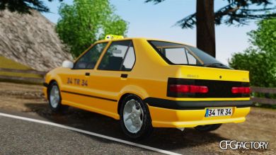 Renault 19 Turkish Taxi