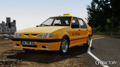 Renault 19 Turkish Taxi