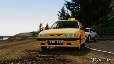 Renault 19 Turkish Taxi