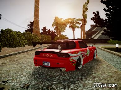 Fast and Furious 1 Mazda RX-7 v2.0