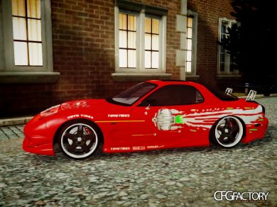 Fast and Furious 1 Mazda RX-7 v2.0