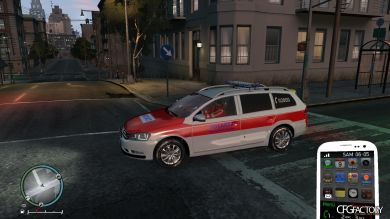 Volkswagen Passat B7 Notarzt