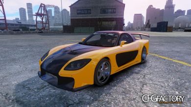 Mazda RX-7 Veilside Tokyo Drift