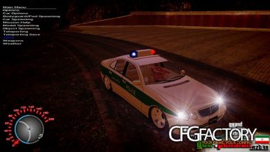 Iranian Police Car