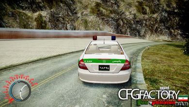 Iranian Police Car