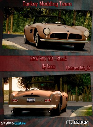 BMW 507 '59 - Stock
