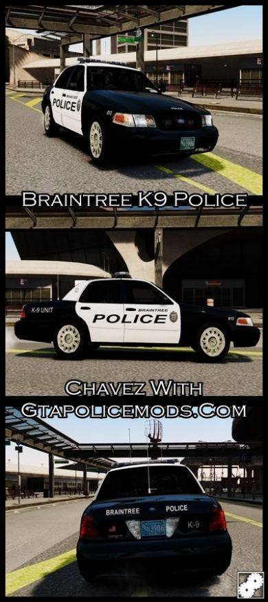 [CM1] Braintree K9 Police - Ford Crown Victoria