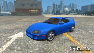Toyota Supra Stock (NFS SHIFT 2)