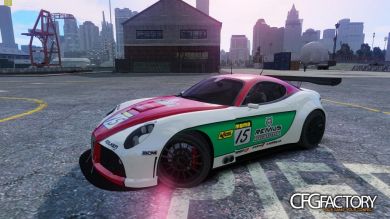 Alfa Romeo 8c Body Kit 1 (NFS SHIFT 2)