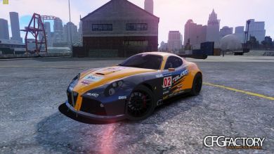 Alfa Romeo 8c Body Kit 1 (NFS SHIFT 2)