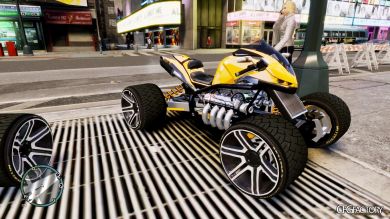 ATV Quad V8