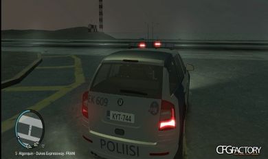Skoda Octavia Finnish Police (POLIISI)