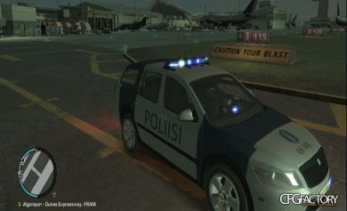 Skoda Octavia Finnish Police (POLIISI)