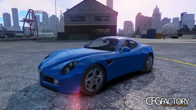 Alfa Romeo 8c stock (NFS SHIFT 2)