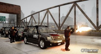 LCPD SWAT Tahoe v1.1 [Non-ELS]